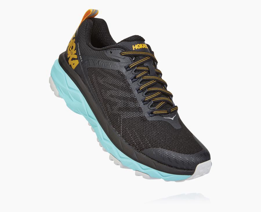 Hoka Australia One One Challenger ATR 5 - Womens Trail Shoes Black - ORJUW-6359